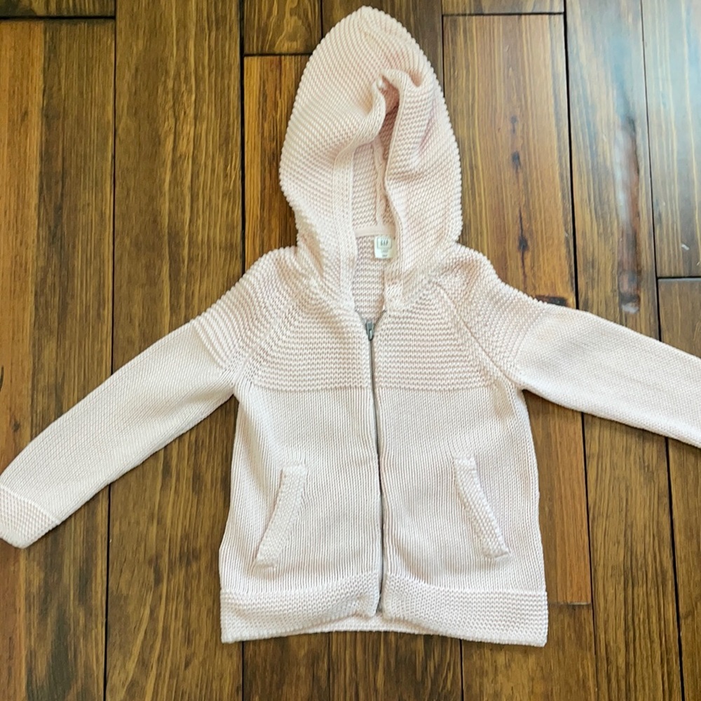 Baby Gap zipper hooded sweater